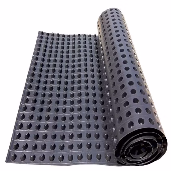 Лучшая цена HDPE Dimple пластиковая дренажная доска для строительства/высокое качество строительных материалов