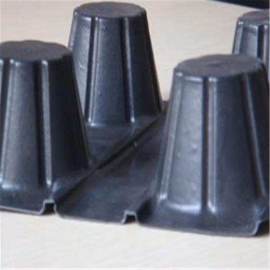 Озеленение крыши, 8 мм, дренажная доска HDPE с углублениями для строительства зданий