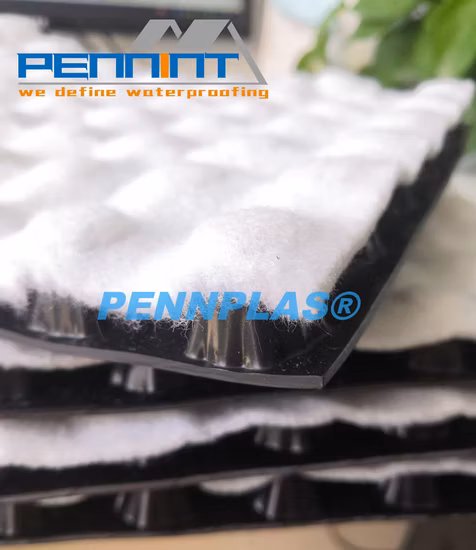 Лучшие продажи высококачественной дренажной доски HDPE для земляных работ и строительных материалов